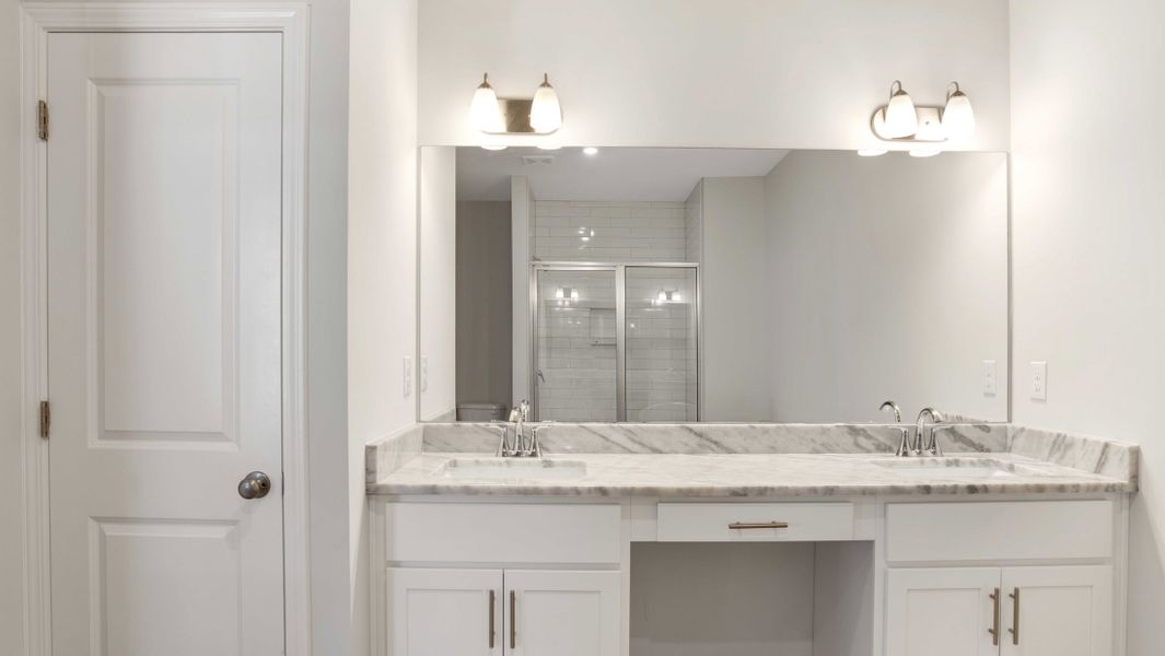 Representative furnished interior of a home built from the Drexel by Maronda Homes in Bellview Pointe, Bellview (Image 12).