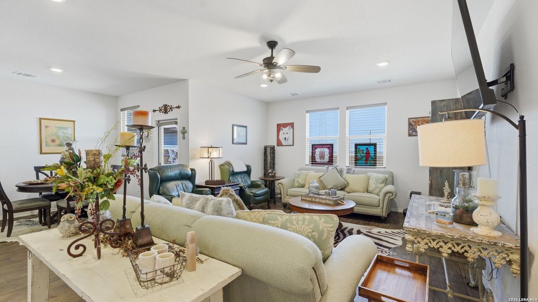 Furnished interior view inside a new home in Swenson Heights, Seguin (Image 20).