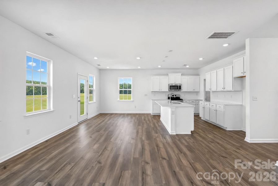 Spacious, unfurnished interior of a new home in Shannon Woods, Maiden (Image 22). Spacious, unfurnished interior of a new home in Shannon Woods, Maiden (Image 22).
