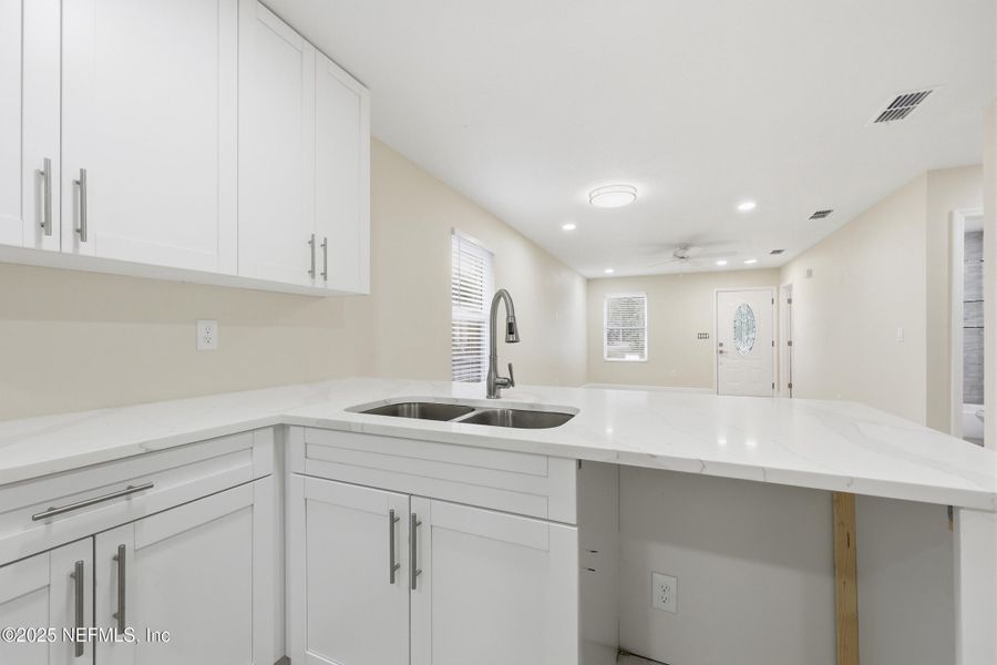 Furnished interior view inside a new home in , Jacksonville (Image 7).