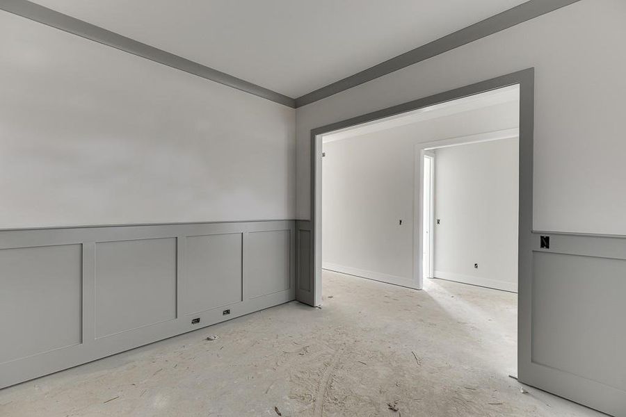 In-progress construction of a new home in , Cumming, GA (Image 19).