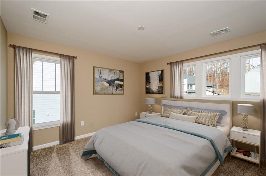 Furnished interior view inside a new home in , Ball Ground (Image 3).