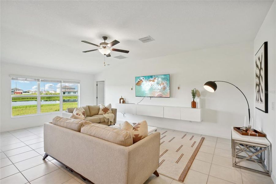 Furnished interior view inside a new home in , Riverview (Image 17).