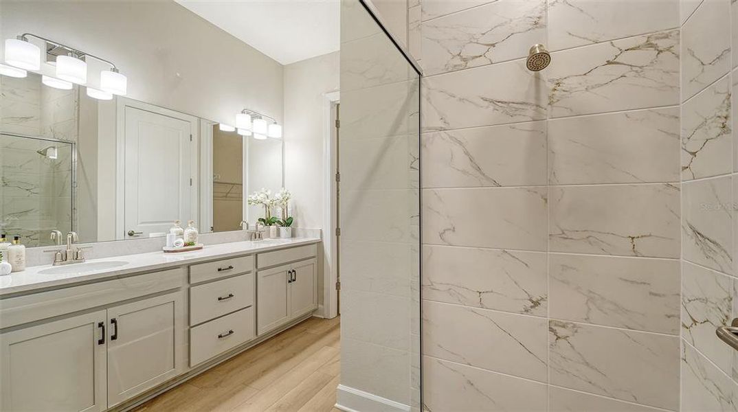 Furnished interior view inside a new home in Esplanade at Azario Lakewood Ranch, Lakewood Ranch (Image 42).