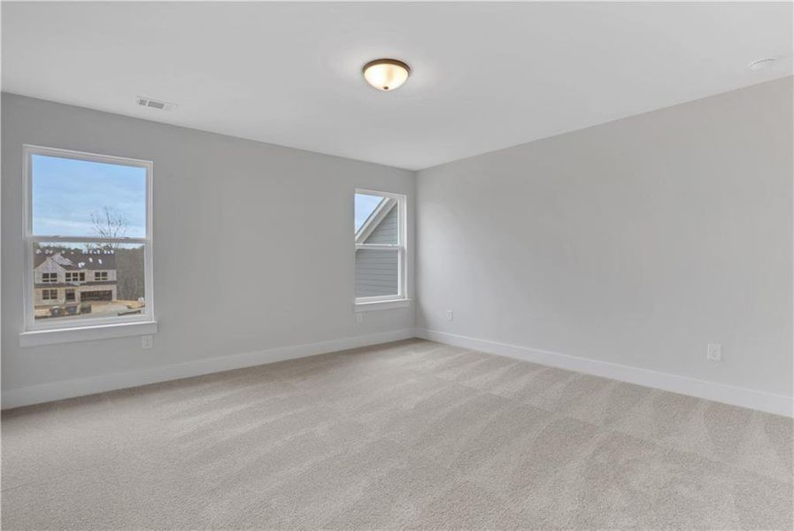 Spacious, unfurnished interior of a new home in Twin Lakes, Hoschton (Image 19). Spacious, unfurnished interior of a new home in Twin Lakes, Hoschton (Image 19).