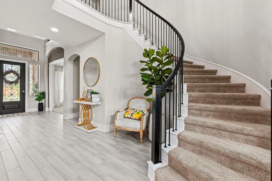 Furnished interior in a model home at Lago Mar – 50' in Texas City (Image 11). Furnished interior in a model home at Lago Mar – 50' in Texas City (Image 11).