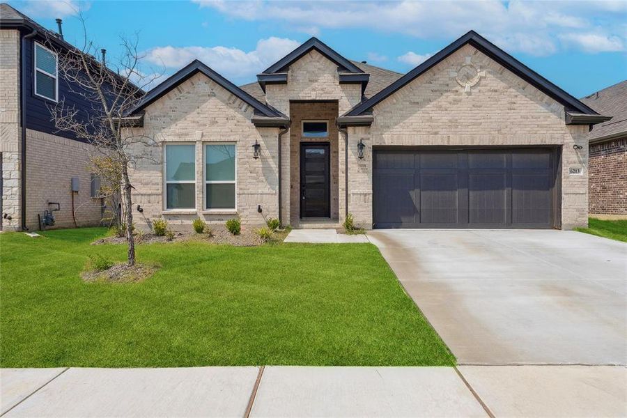 Front exterior of a new home in , Celina, TX, highlighting curb appeal (Image 22).