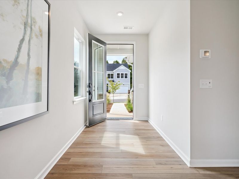Representative unfurnished interior of a home built from the Stuart by Tri Pointe Homes in Millstone, Cramerton (Image 19).