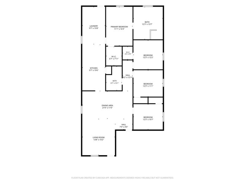 2D floor plan layout of this home in , Cleveland, TX (Image 4). 2D floor plan layout of this home in , Cleveland, TX (Image 4).