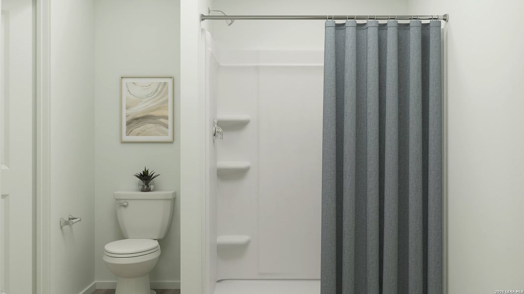 Furnished interior view inside a new home in Willow Point, San Antonio (Image 15).