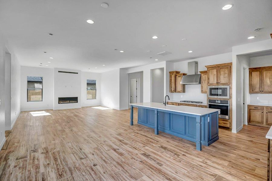 Furnished interior view inside a new home in Horizon at The Dells, Prescott (Image 30). Furnished interior view inside a new home in Horizon at The Dells, Prescott (Image 30).