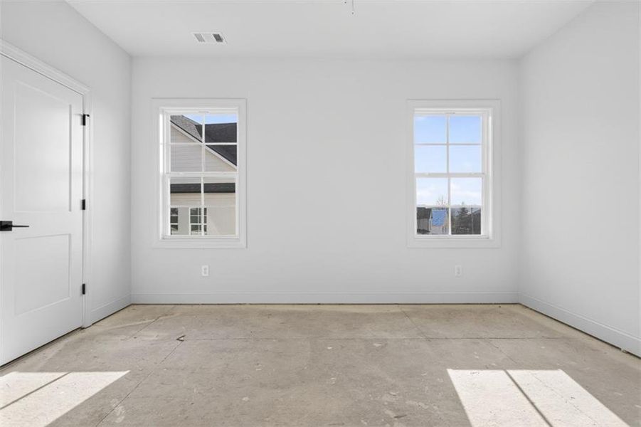 Spacious, unfurnished interior of a new home in , Suwanee (Image 37). Spacious, unfurnished interior of a new home in , Suwanee (Image 37).