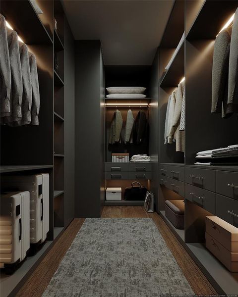 Furnished interior view inside a new home in , Tampa (Image 10).