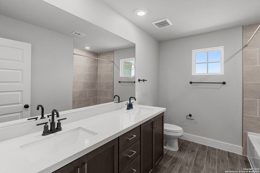 Furnished interior view inside a new home in Skybrooke, San Antonio (Image 3). Furnished interior view inside a new home in Skybrooke, San Antonio (Image 3).