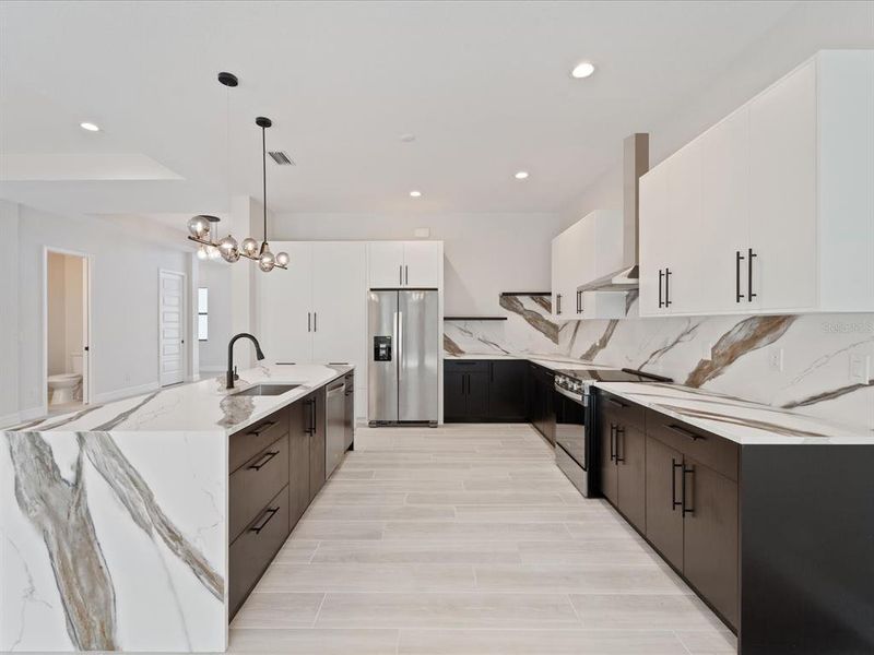 Furnished interior view inside a new home in , Rotonda West (Image 9). Furnished interior view inside a new home in , Rotonda West (Image 9).