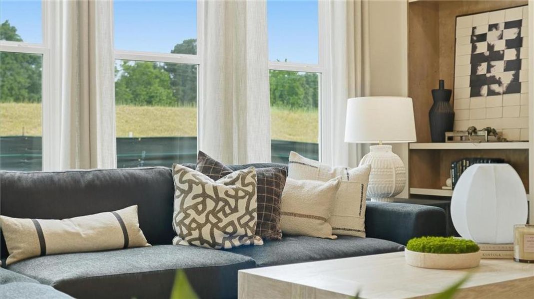 Furnished interior view inside a new home in Brighton, Locust Grove (Image 4).