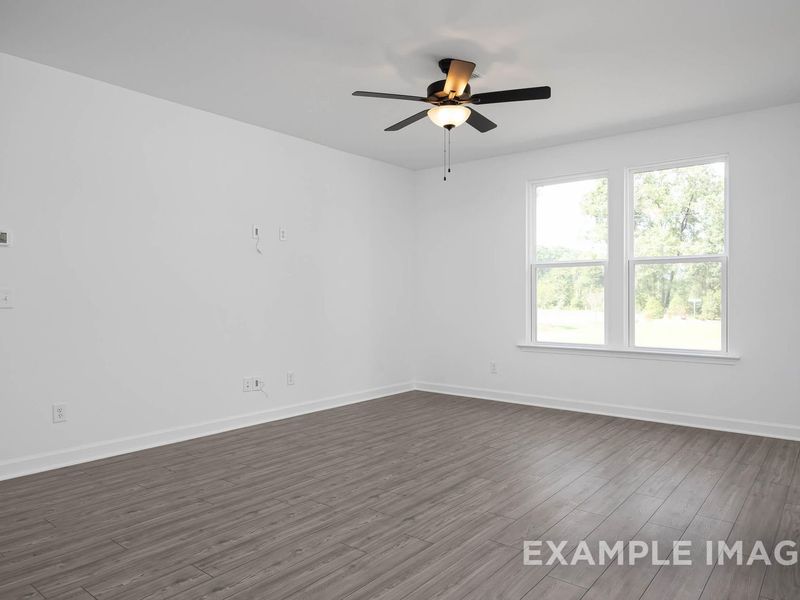 Spacious, unfurnished interior of a new home in Woodland Crossing, Zebulon (Image 15).