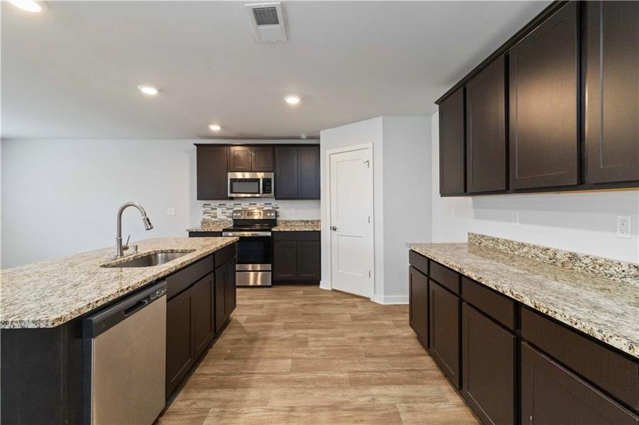 Furnished interior view inside a new home in , Covington (Image 8). Furnished interior view inside a new home in , Covington (Image 8).