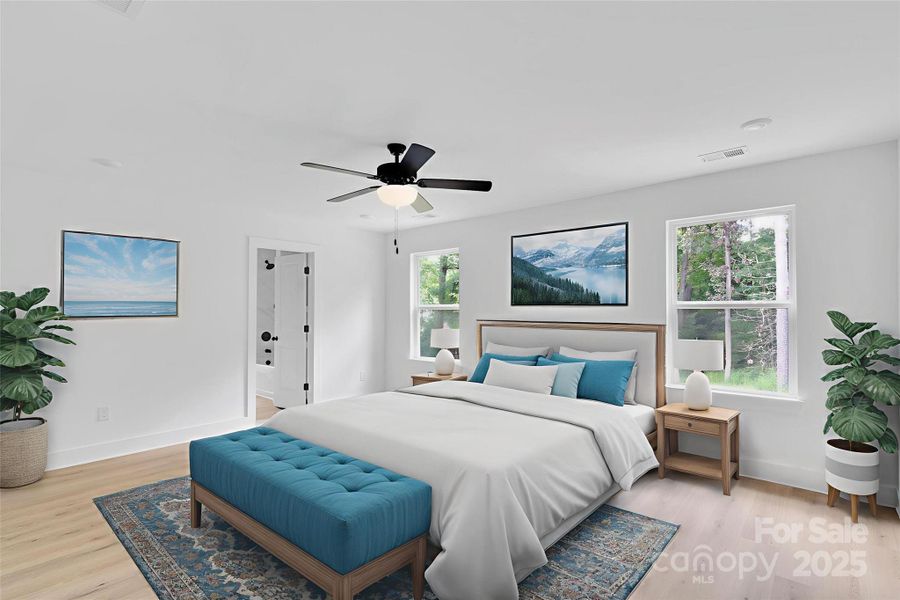 Primary room - Virtual Staging