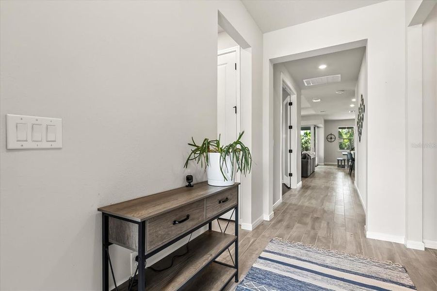 Furnished interior view inside a new home in , Clermont (Image 6). Furnished interior view inside a new home in , Clermont (Image 6).