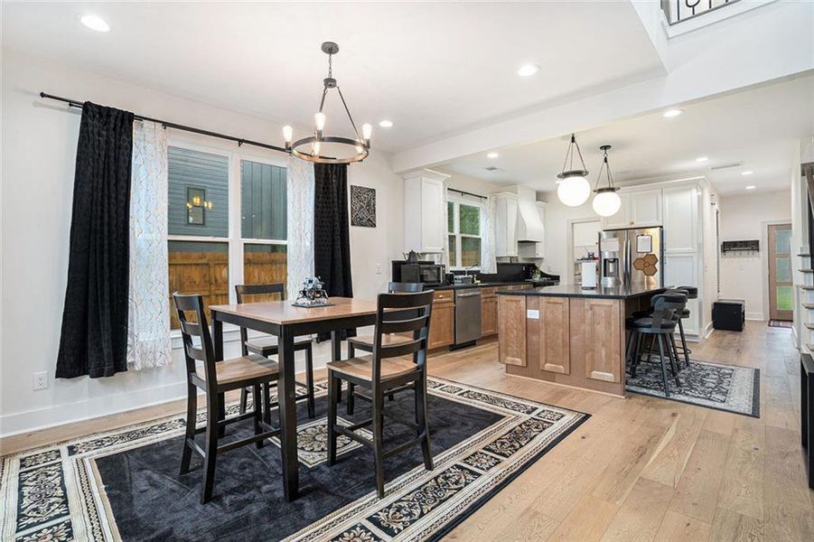Furnished interior view inside a new home in , Marietta (Image 8).