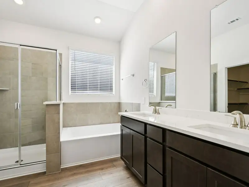 Furnished interior view inside a new home in Prairie Winds - Executive Collection, Hutto (Image 4).