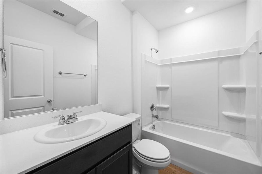 Furnished interior view inside a new home in River Ridge, Crandall (Image 12). Furnished interior view inside a new home in River Ridge, Crandall (Image 12).