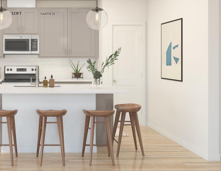 Cabinet color for this home