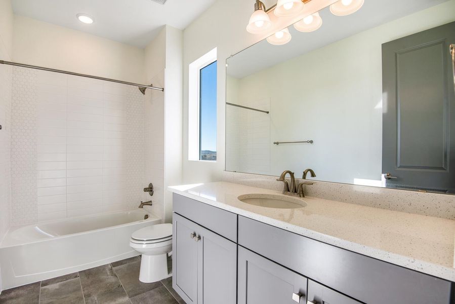 Representative furnished interior of a home built from the C by Tri Pointe Homes in Westside Crossing, Berthoud (Image 13).