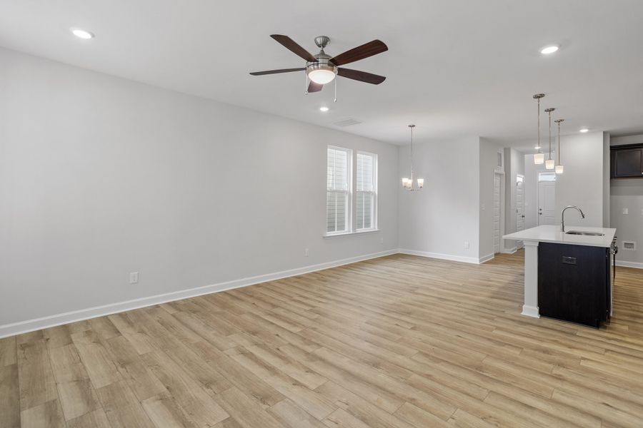 Spacious, unfurnished interior of a new home in Sweetbrier, Durham (Image 19).