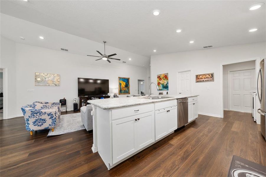 Furnished interior view inside a new home in , Davenport (Image 10).