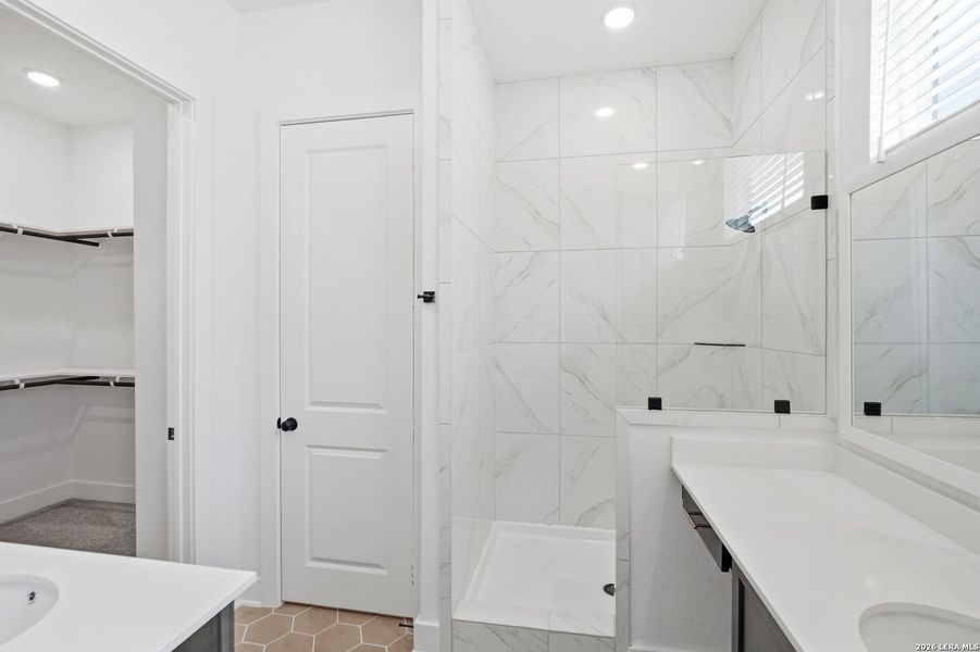 Furnished interior view inside a new home in Rose Hill, San Antonio (Image 8).