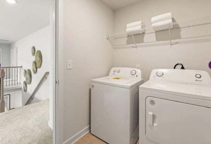 Furnished interior view inside a new home in The Estates at Gainesville Township, Gainesville (Image 14).