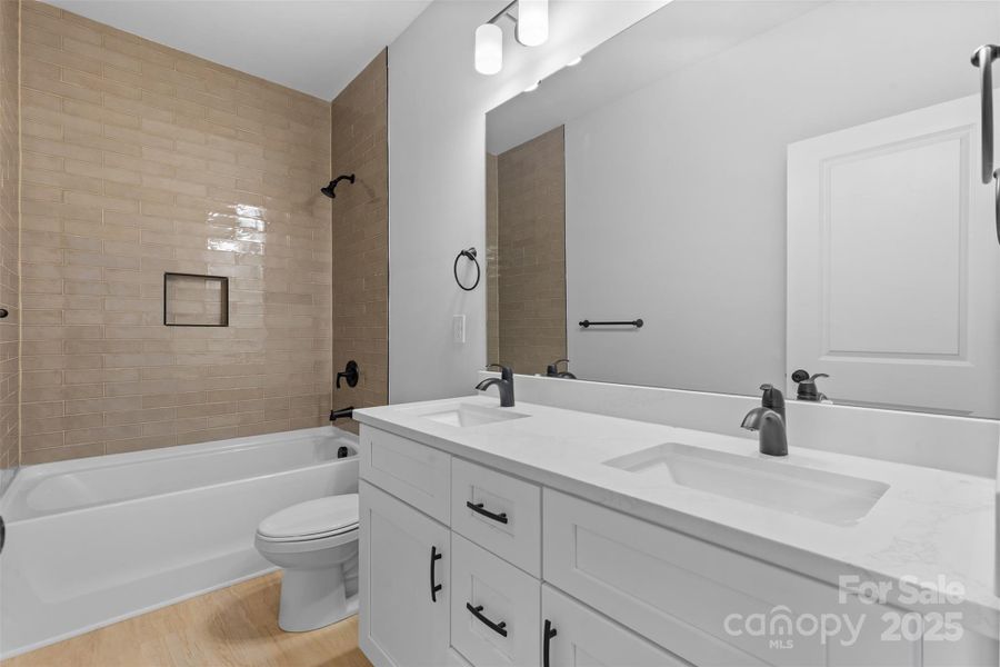 Furnished interior view inside a new home in , Charlotte (Image 13).