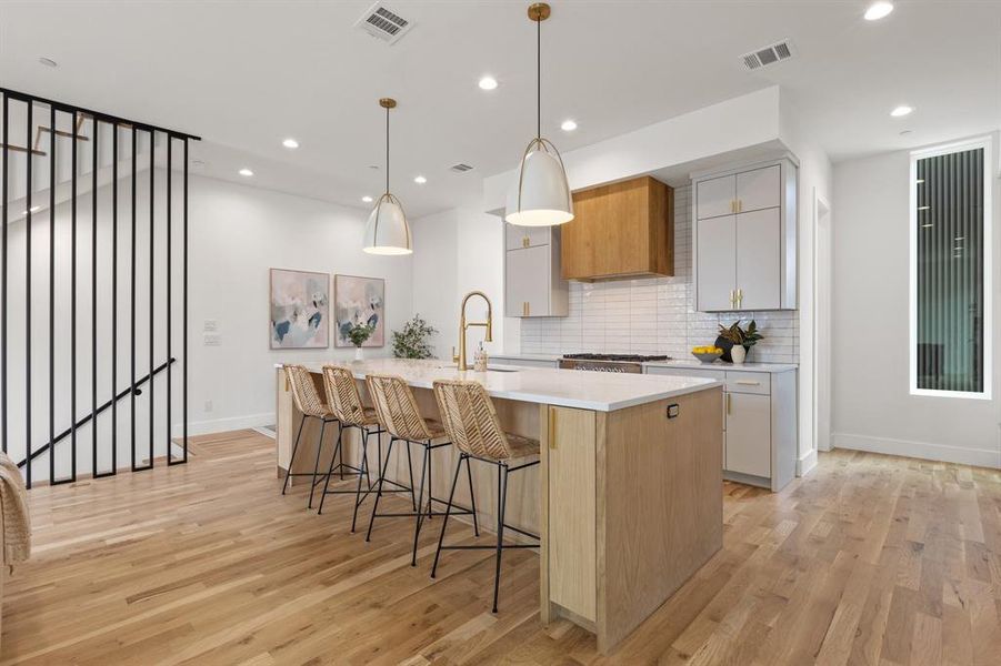 Furnished interior view inside a new home in , Dallas (Image 17). Furnished interior view inside a new home in , Dallas (Image 17).