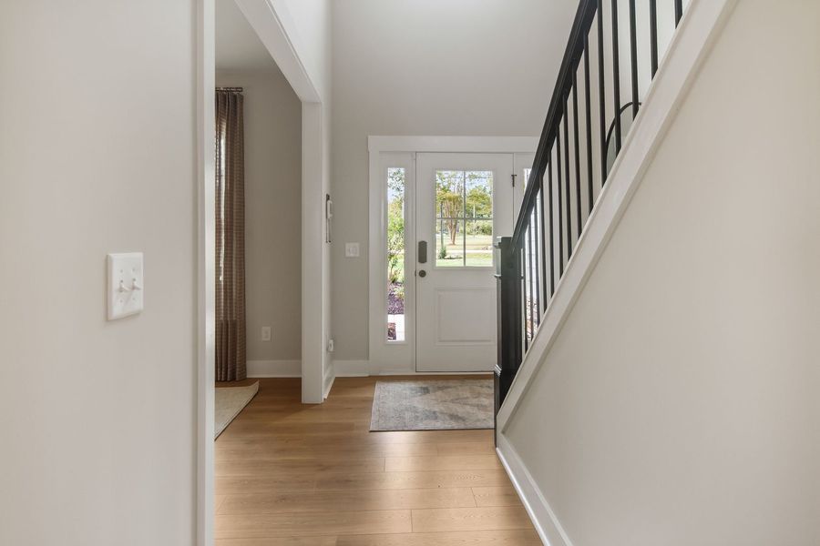 Representative unfurnished interior of a home built from the The Congaree by Stanley Martin Homes in Parkers Summit, Greer (Image 22). Representative unfurnished interior of a home built from the The Congaree by Stanley Martin Homes in Parkers Summit, Greer (Image 22).