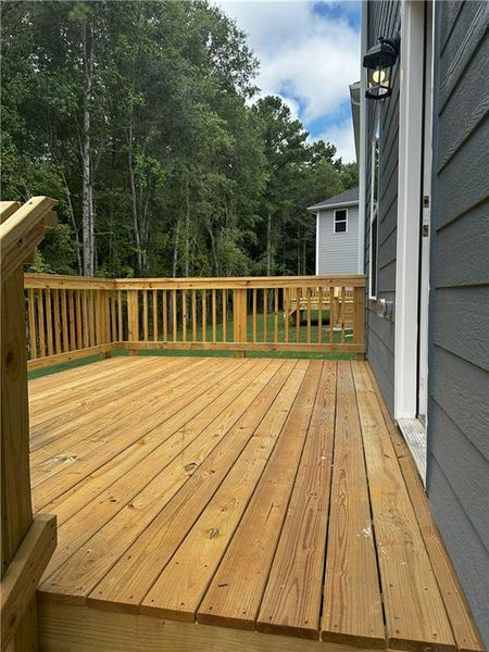 Exterior details and patio area of a home in Canterbury Villas, Carrollton (Image 4).