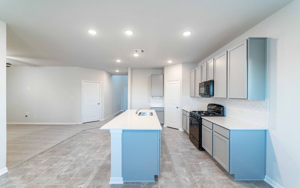 Furnished interior view inside a new home in Sunset Oaks, Maxwell (Image 3).