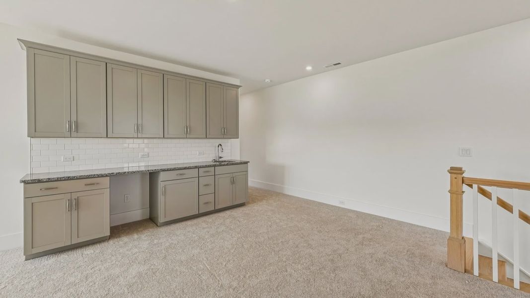 The Connect by DRB Elevate in Brook Run, Fort Mill SC - Loft with Wet bar