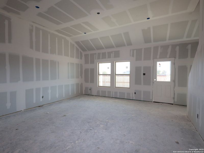 In-progress construction of a new home in Meadows at Clear Springs, New Braunfels, TX (Image 19). In-progress construction of a new home in Meadows at Clear Springs, New Braunfels, TX (Image 19).