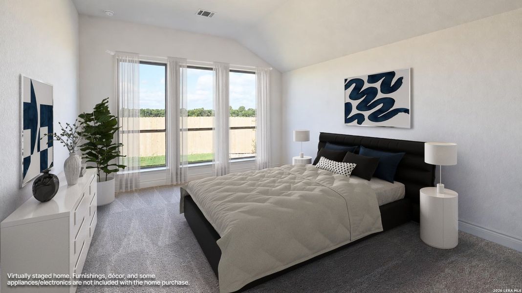Furnished interior view inside a new home in Legacy at Lake Dunlap, New Braunfels (Image 12).