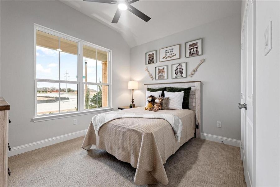 Furnished interior view inside a new home in University Park at Northpointe, Denton (Image 19).