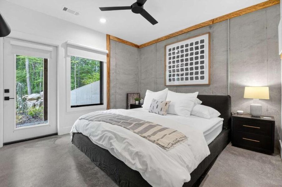 Furnished interior view inside a new home in , Blue Ridge (Image 35).