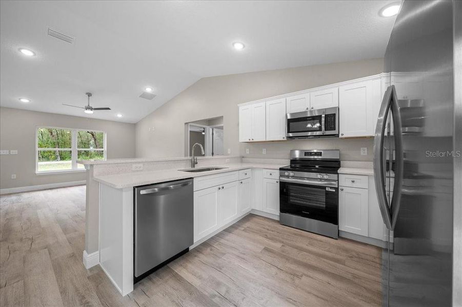 Furnished interior view inside a new home in , Belleview (Image 12). Furnished interior view inside a new home in , Belleview (Image 12).