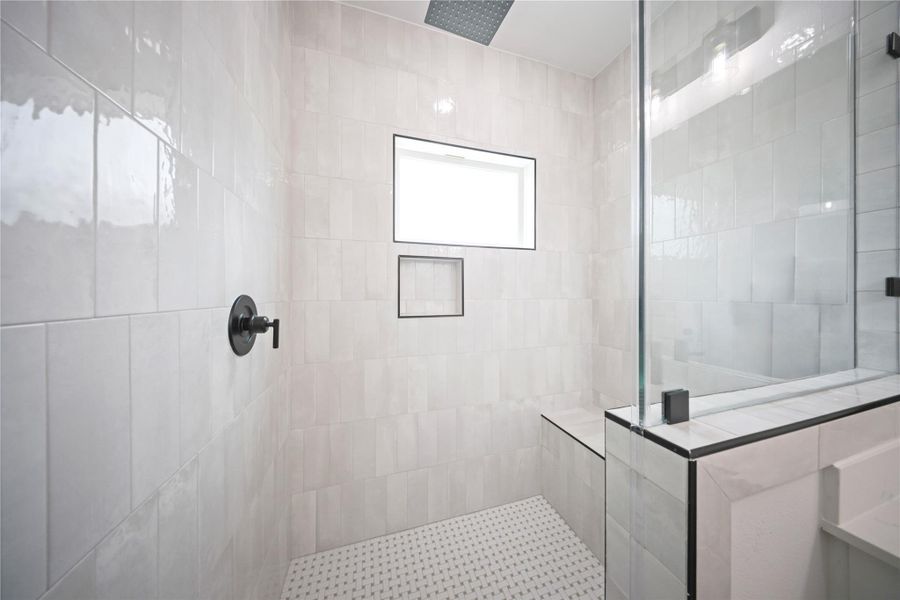 Close-up of interior finishes inside a home in , Houston (Image 22).