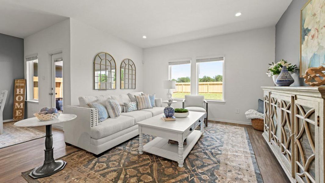Furnished interior view inside a new home in Grand Pines, Magnolia (Image 6).