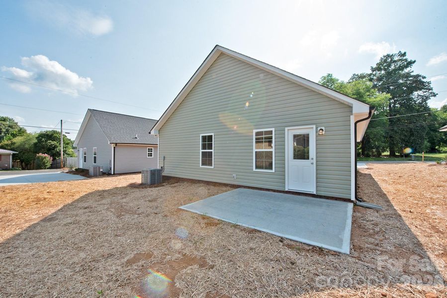 Exterior details and patio area of a home in , Landis (Image 14).