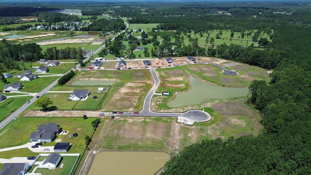 Site preparation for new homesites in Coastal Farms, Conway (Image 16).