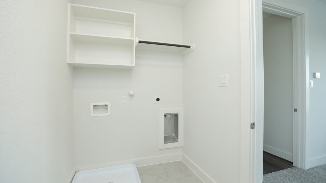 Furnished interior view inside a new home in Independence Heights, Houston (Image 19).