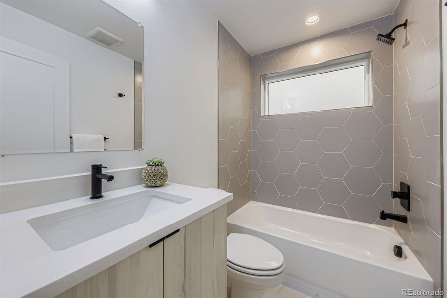 Furnished interior view inside a new home in , Denver (Image 13).